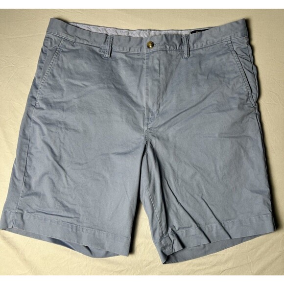 Polo by Ralph Lauren Other - Polo Ralph Lauren Men’s Chino Shorts Light Blue Flat Front Casual Preppy Size 35